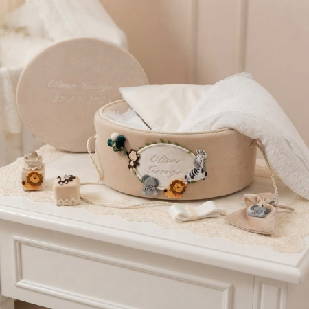 Trusouri Botez Exclusive - Trusou botez la cufar din catifea Exclusive
