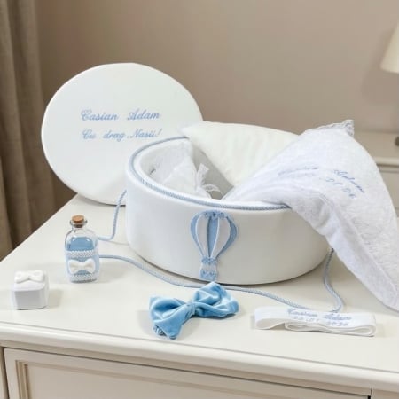 Trusouri Botez Exclusive - Trusou botez la cufar din catifea Exclusive