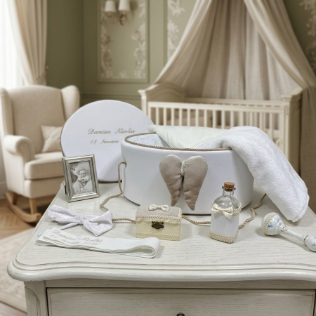 Trusouri Botez Exclusive - Trusou botez la cufar din catifea Exclusive