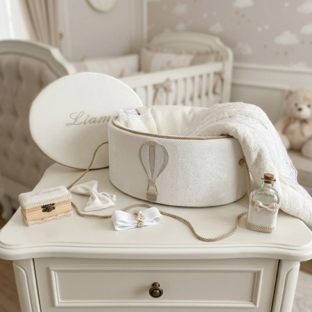 Trusouri Botez Exclusive - Trusou botez la cufar din catifea Exclusive