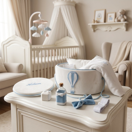 Trusouri Botez Exclusive - Trusou botez la cufar din catifea Exclusive