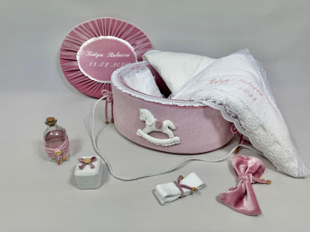 Trusou botez la cufar din catifea Luxury [1]