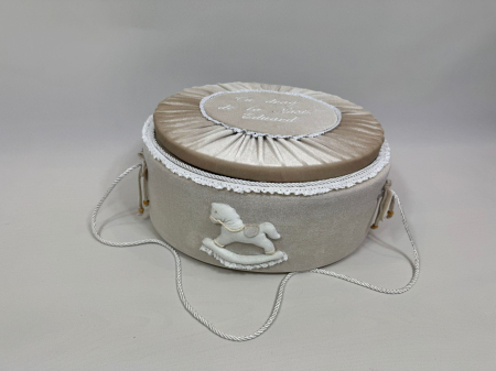 Trusou botez la cufar din catifea Luxury [6]