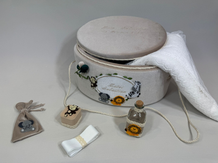 Trusou botez la cufar din catifea Luxury [3]