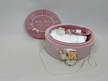 Trusou botez la cufar din catifea Luxury [4]