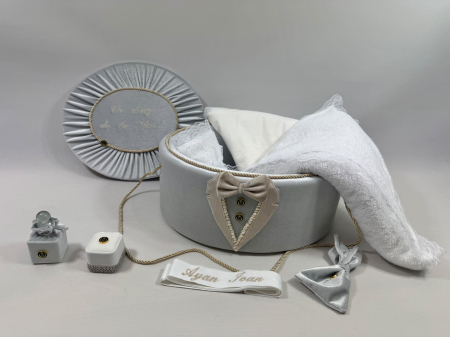 Trusou botez la cufar din catifea Luxury [1]