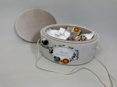 Trusou botez la cufar din catifea Luxury [2]