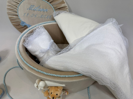 Trusou botez la cufar din catifea Luxury [3]