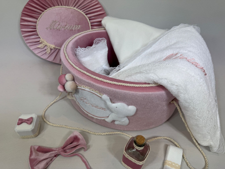 Trusou botez la cufar din catifea Luxury [3]