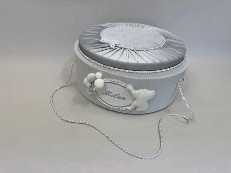 Trusou botez la cufar din catifea Luxury [5]