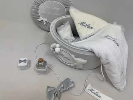 Trusou botez la cufar din catifea Luxury [2]