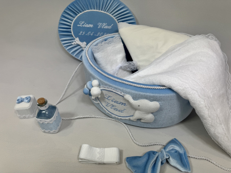 Trusou botez la cufar din catifea Luxury [3]