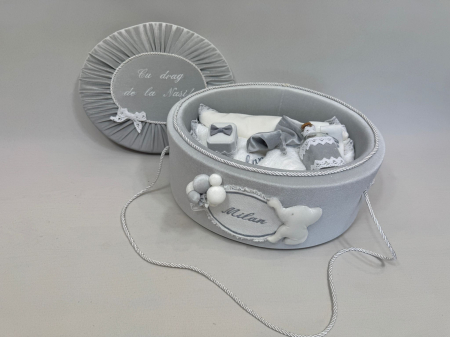 Trusou botez la cufar din catifea Luxury [3]