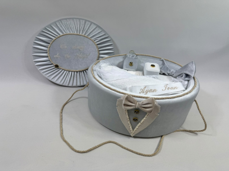 Trusou botez la cufar din catifea Luxury [3]