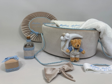 Trusouri botez Luxury - Trusou botez la cufar din catifea Luxury