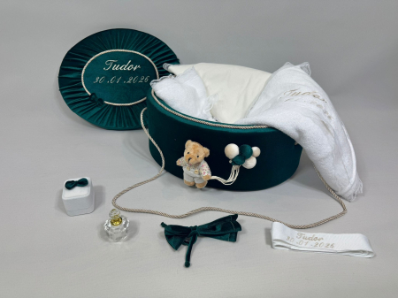 Trusou botez la cufar din catifea Premium [1]