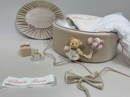 Trusou botez la cufar din catifea  Premium [1]