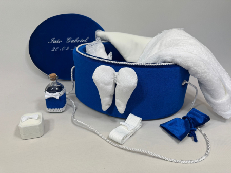 Trusouri Botez Exclusive - Trusou botez la cufar din catifea Exclusive