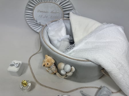 Trusou botez la cufar din catifea Premium [3]