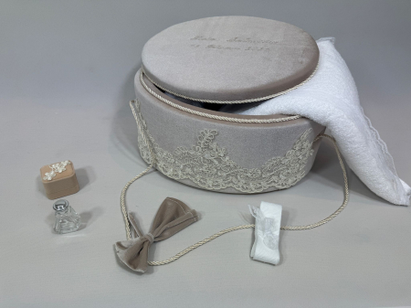 Trusou botez la cufar din catifea Clasic [2]