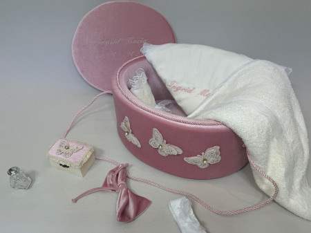 Trusou botez la cufar din catifea  Clasic [1]
