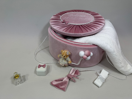 Trusou botez la cufar din catifea Premium [4]