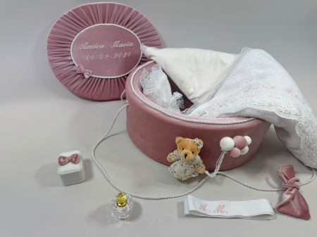 Trusou botez la cufar din catifea Premium [2]