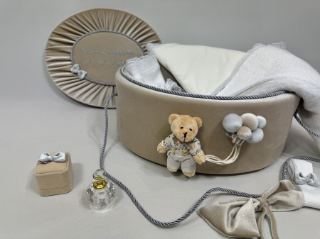 Trusou botez la cufar din catifea Premium [2]
