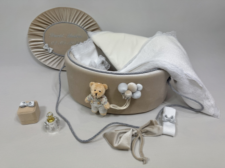 Trusou botez la cufar din catifea Premium [1]