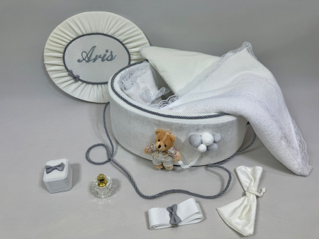 Trusou botez la cufar din catifea  Premium [1]