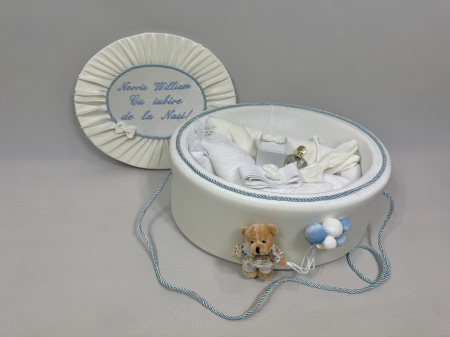 Trusou botez la cufar din catifea Premium [4]