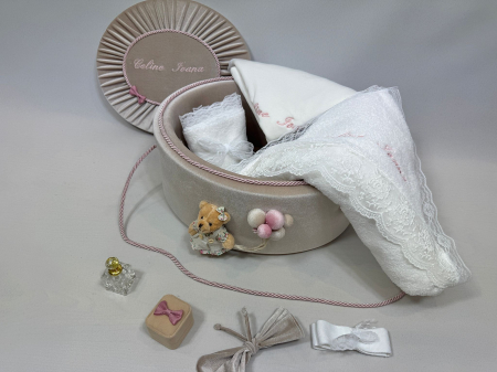 Trusou botez la cufar din catifea  Premium [2]