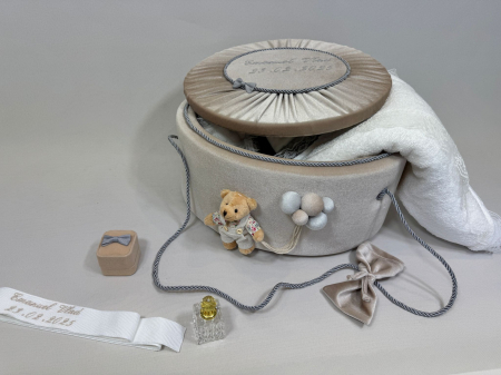 Trusou botez la cufar din catifea Premium [3]