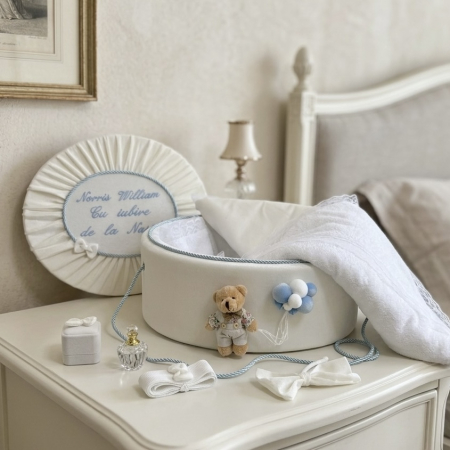 Trusou botez la cufar din catifea Premium [0]