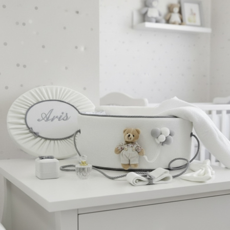 Trusouri botez Premium - Trusou botez la cufar din catifea  Premium