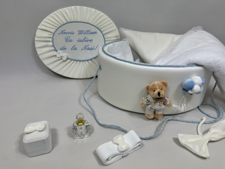 Trusou botez la cufar din catifea Premium [2]