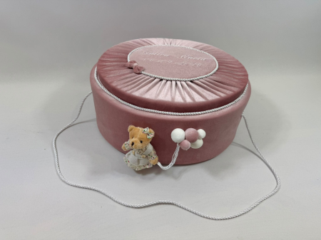Trusou botez la cufar din catifea Premium [4]