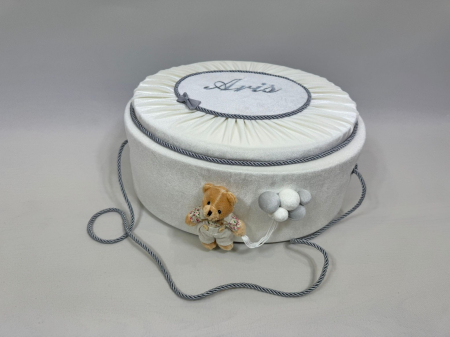 Trusou botez la cufar din catifea  Premium [5]