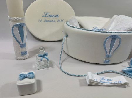 Trusou botez la cufar din catifea si lumanare Basic [2]