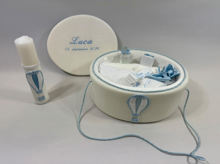Trusou botez la cufar din catifea si lumanare Basic [3]