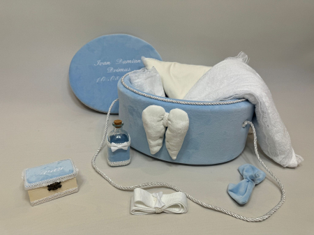 Trusouri Botez Exclusive - Trusou botez la cufar din catifea Exclusive