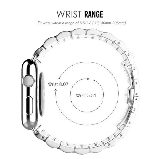 ▷Bratara Apple Watch Business Silver 41/40/38mm- OLBO.ro⭐ [6]