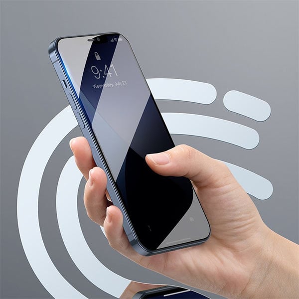 Folie Privacy iPhone 12 Mini, sticla securizata [9]