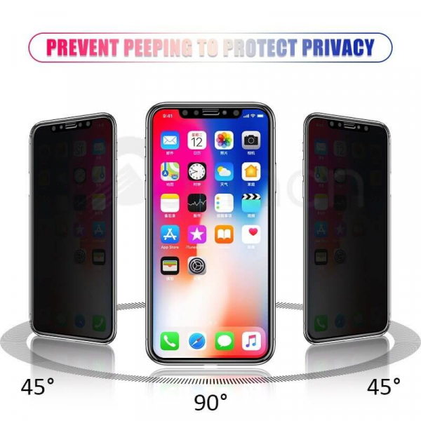 Folie Privacy iPhone 7, iPhone 8 sau iPhone SE 2020 din sticla securizata [4]