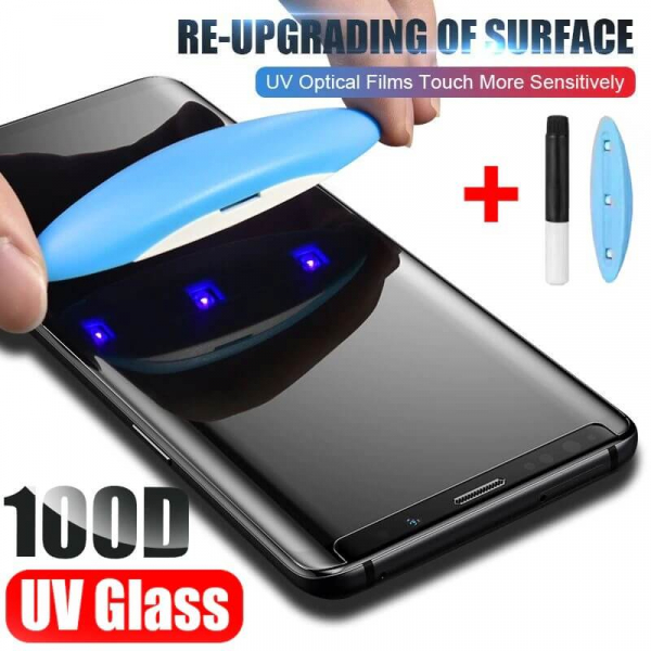 Folie sticla curbata UV Samsung Note 10 [2]