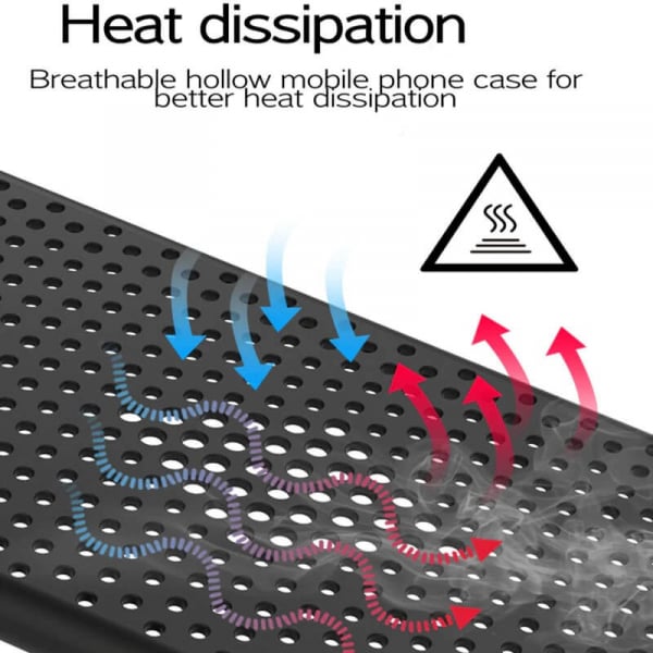 Husa iPhone 7/8/SE(2020) Heat Dissipation neagra [3]