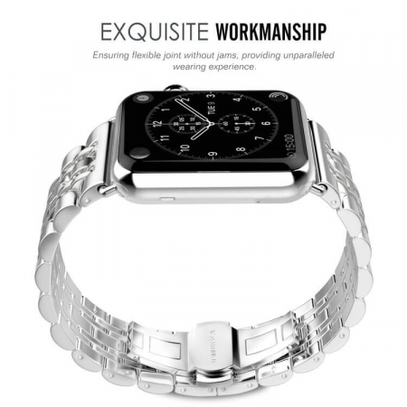 ▷Bratara Apple Watch Business Silver 41/40/38mm- OLBO.ro⭐ [2]