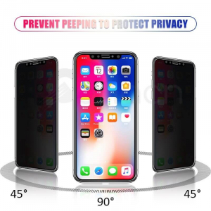 Folie Privacy din sticla pentru iPhone 11 Pro, iPhone Xs sau iPhone X [3]