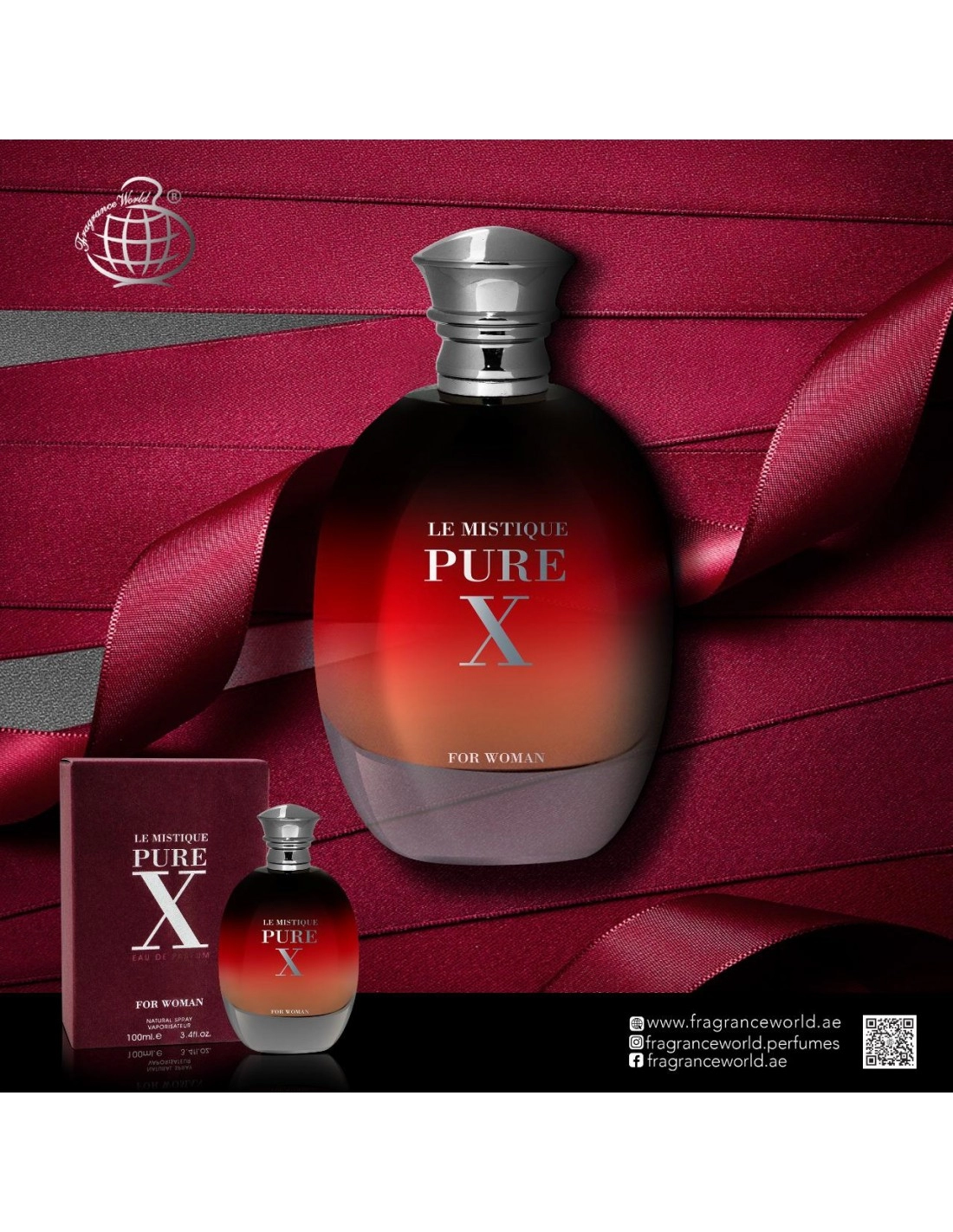 Parfum Le Mistique Pure X, Fragrance World, apa de parfum 100 ml, femei - inspirat din Pure XS by Paco Rabanne [5]