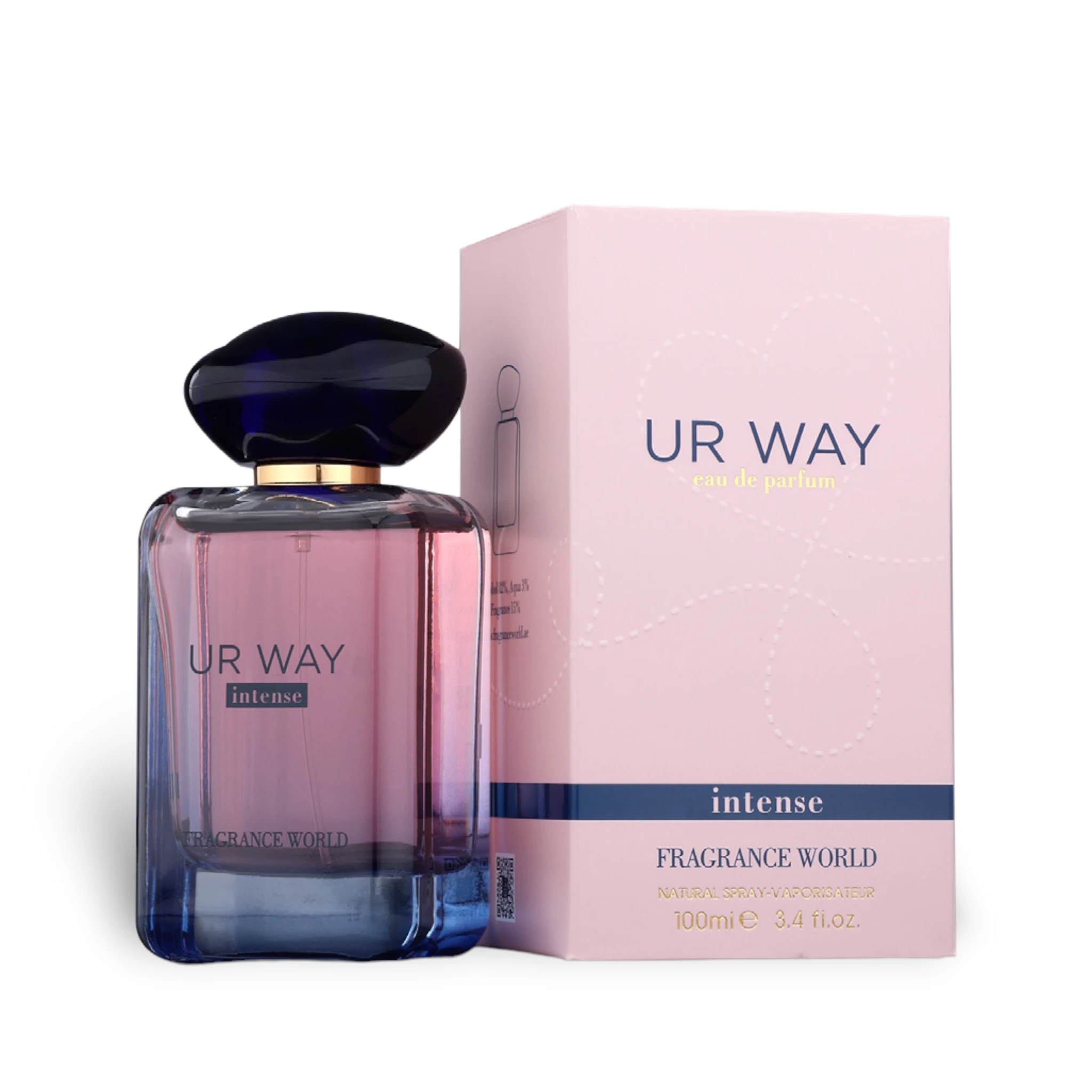 Parfum UR Way Intense, Fragrance World, apa de parfum 100 ml, femei - inspirat din My Way Intense by Giorgio Armani [3]